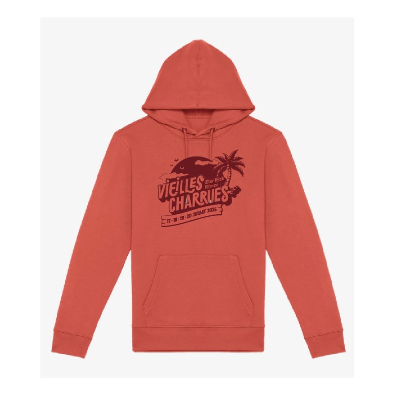 Hoodie unisexe 2025 - Orange