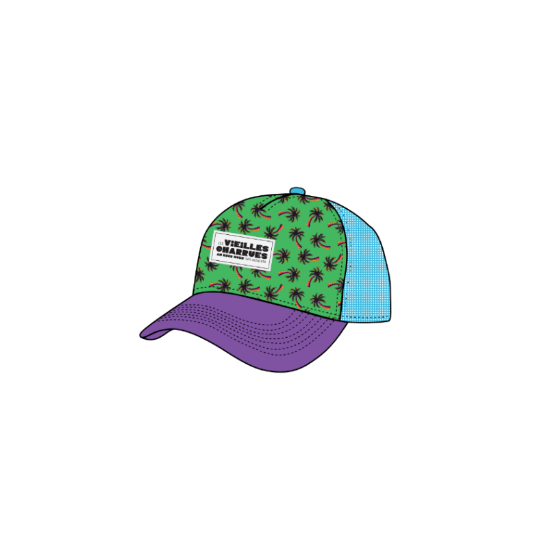 Casquette palmiers