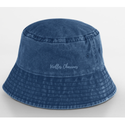 Bob brodé - Denim