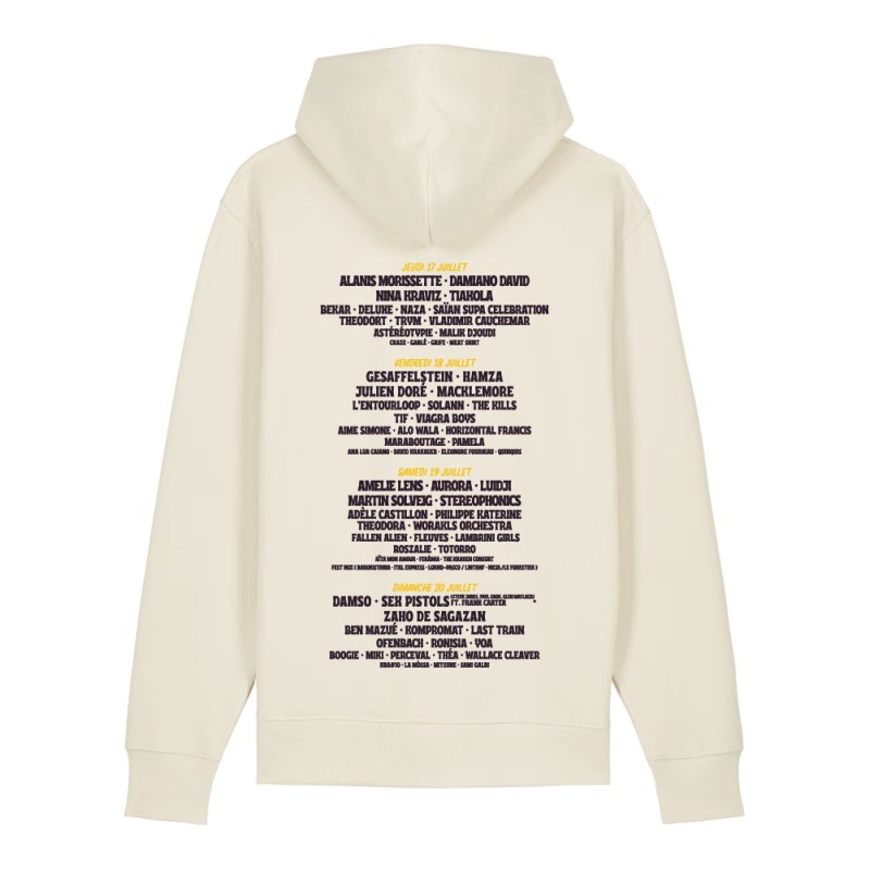 Hoodie unisexe programmation 2025 - Natural