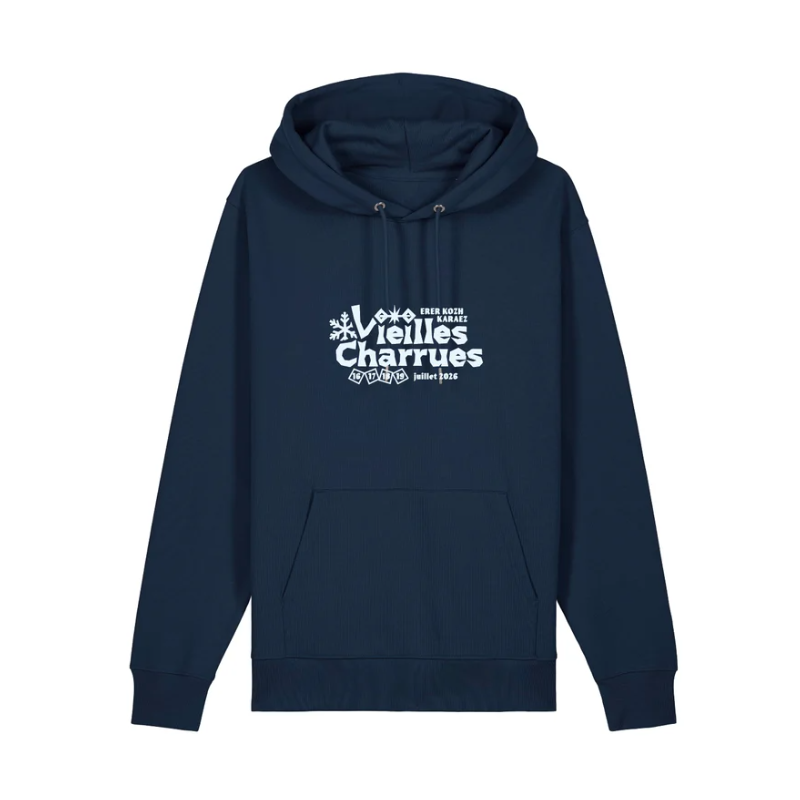 Hoodie unisexe "Logo Officiel 2026" – Vieilles Charrues