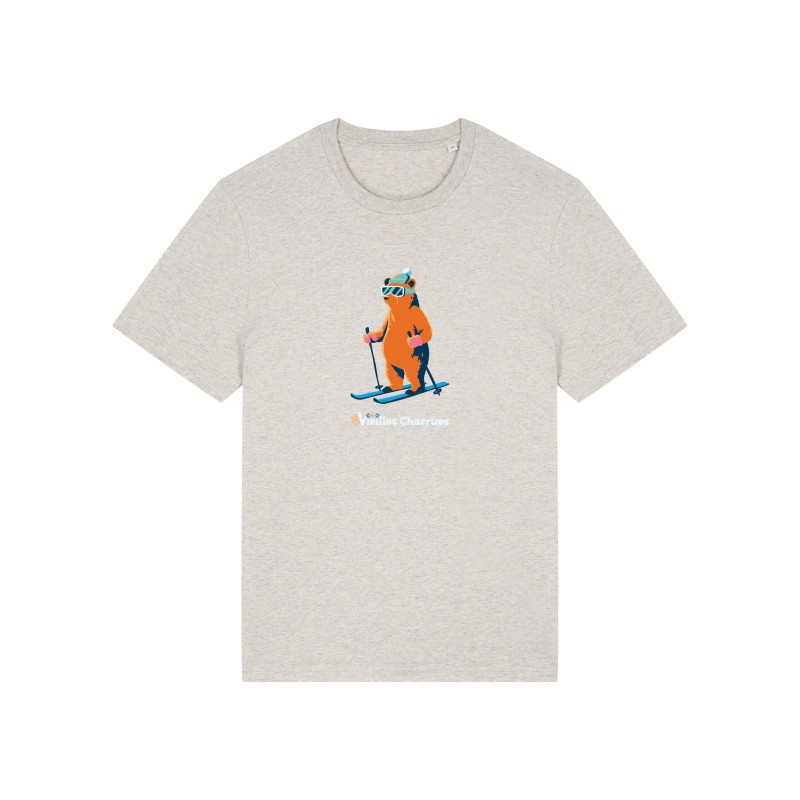 T-Shirt Unisexe Ours Skieur – Vieilles Charrues 2026