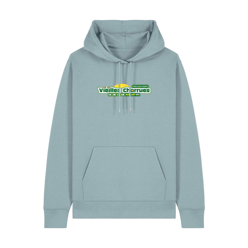 Hoodie unisexe 2027 - Pebble Blue